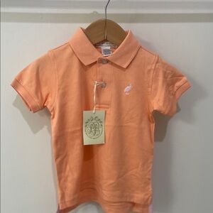 Boys polo short sleeve short TBBC NWT size 18-24 mths